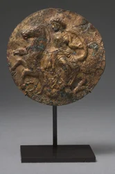 Applique repoussé (bronze)